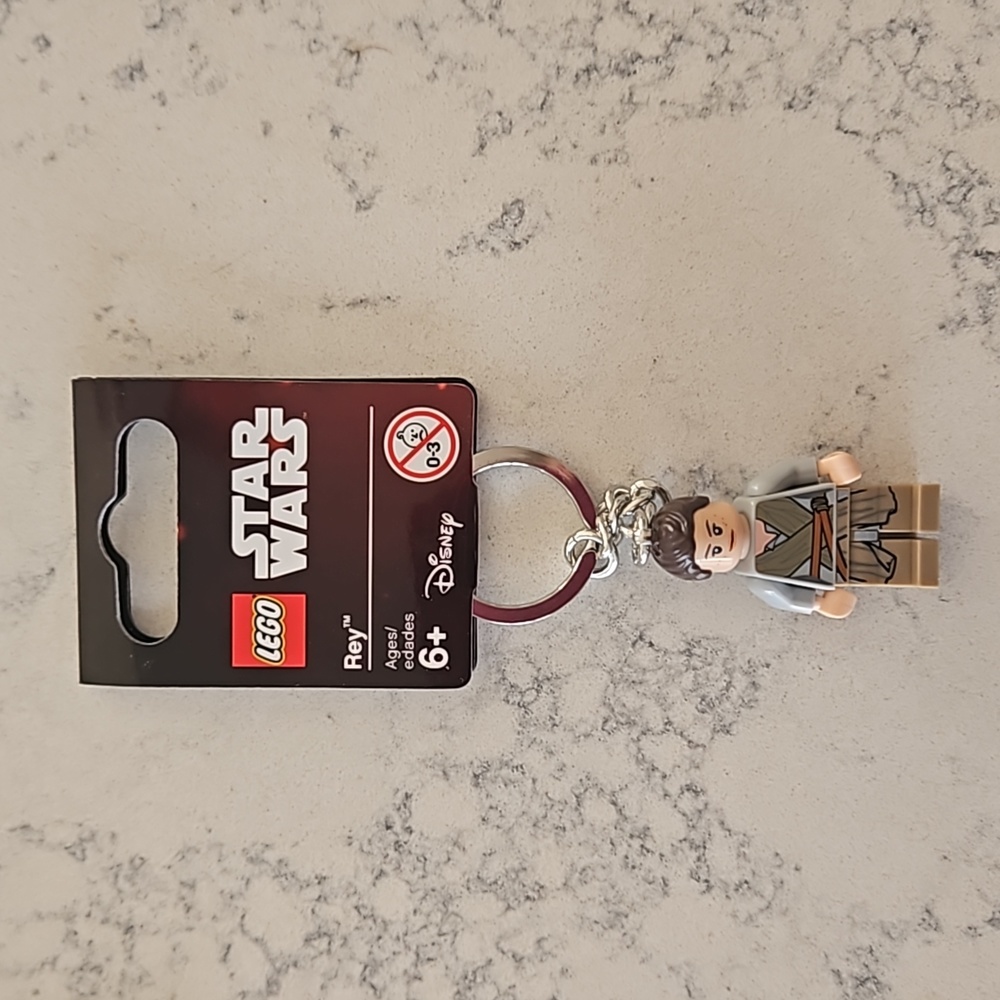 Lego Star Wars Rey Keychain